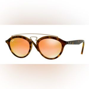 Ray Ban Women’s RB4257 Gatsby II Copper Gradient Mirror